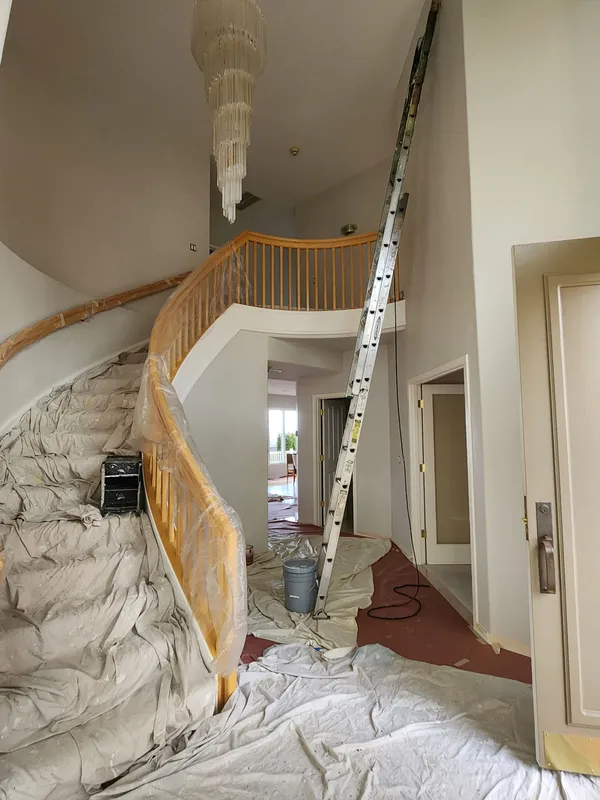 Interior painting project
