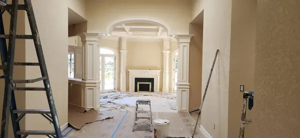 Interior painting project