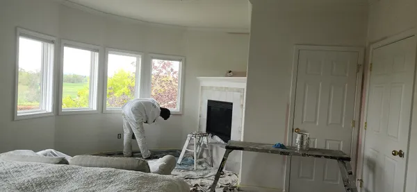 Interior painting project