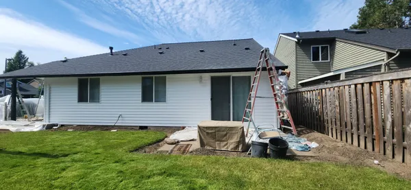 Exterior painting project