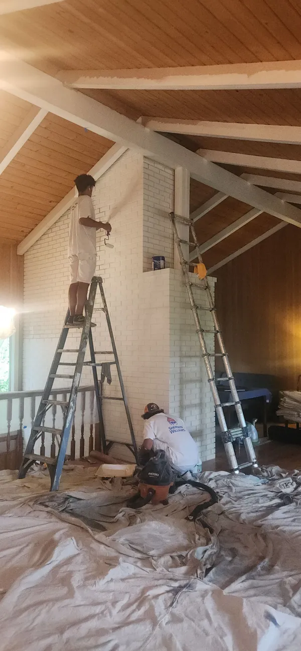 Interior painting project