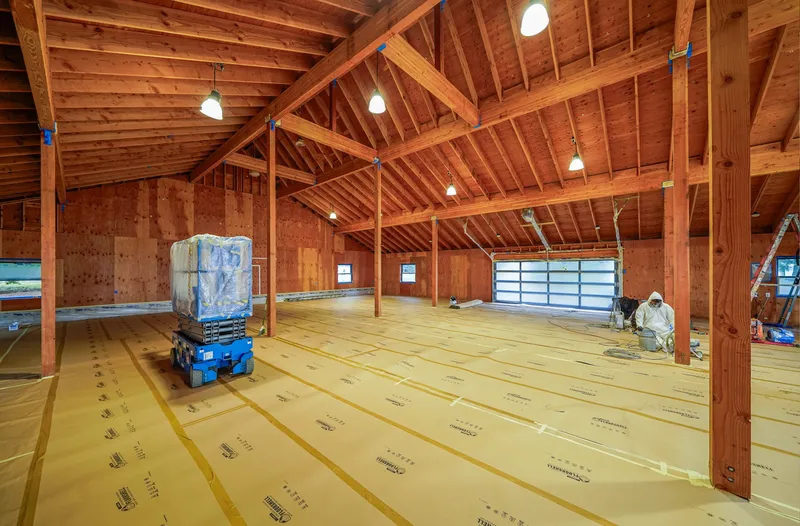 Before — barn 4 exterior commercial painting North Corvallis