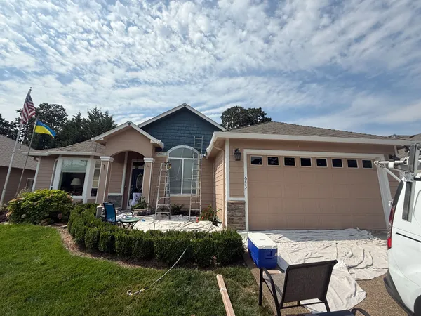 Exterior painting project