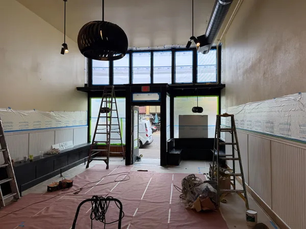 Commercial painting project