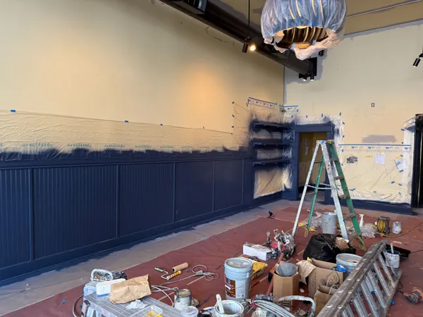 Commercial painting project