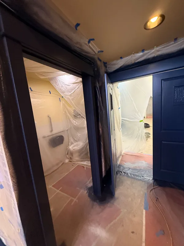 Commercial painting project