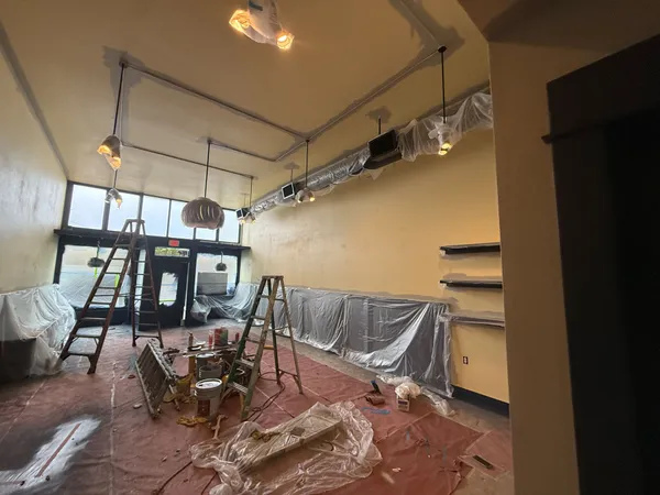 Commercial painting project