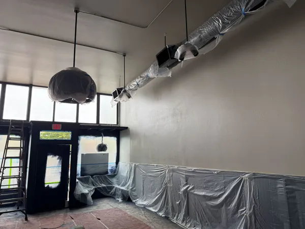 Commercial painting project