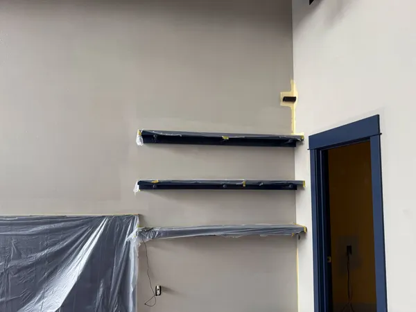 Commercial painting project