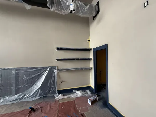 Commercial painting project