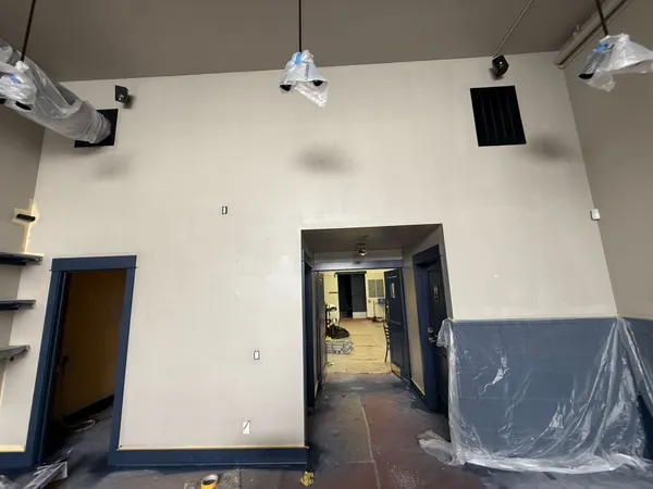 Commercial painting project