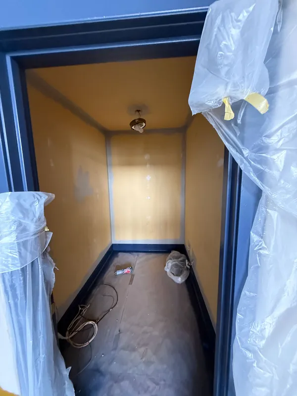 Commercial painting project