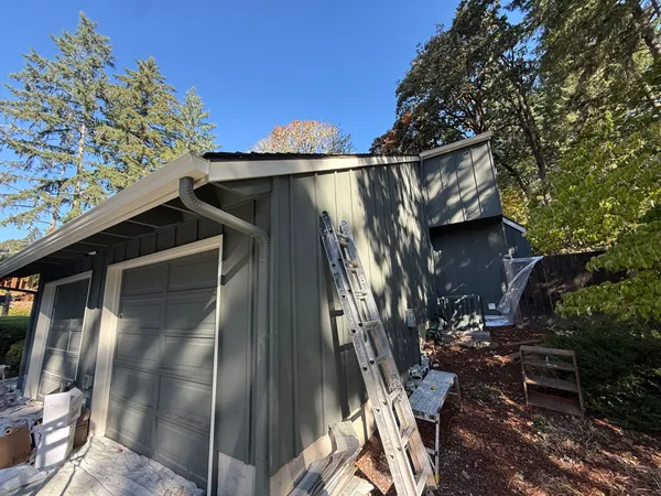 Exterior painting project